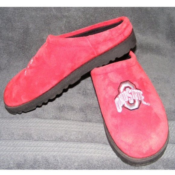 ohio state men's slippers